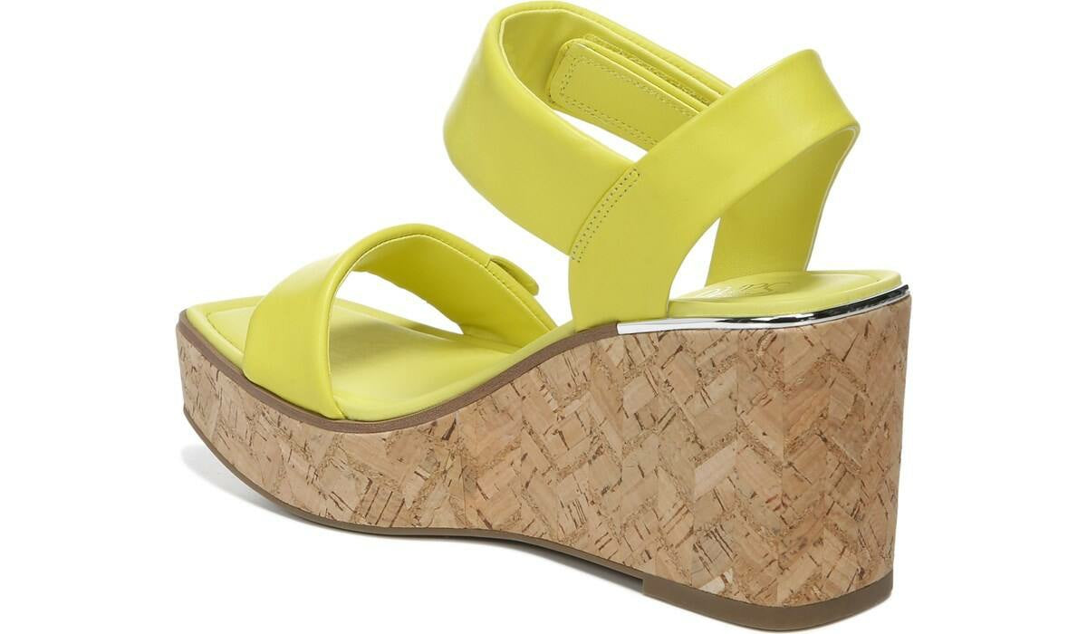Franco Sweety Platform Wedge Sandal - Limeade Leather
