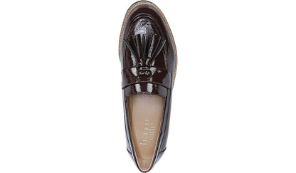 Franco Carolynn Loafer - Burgundy Faux Patent