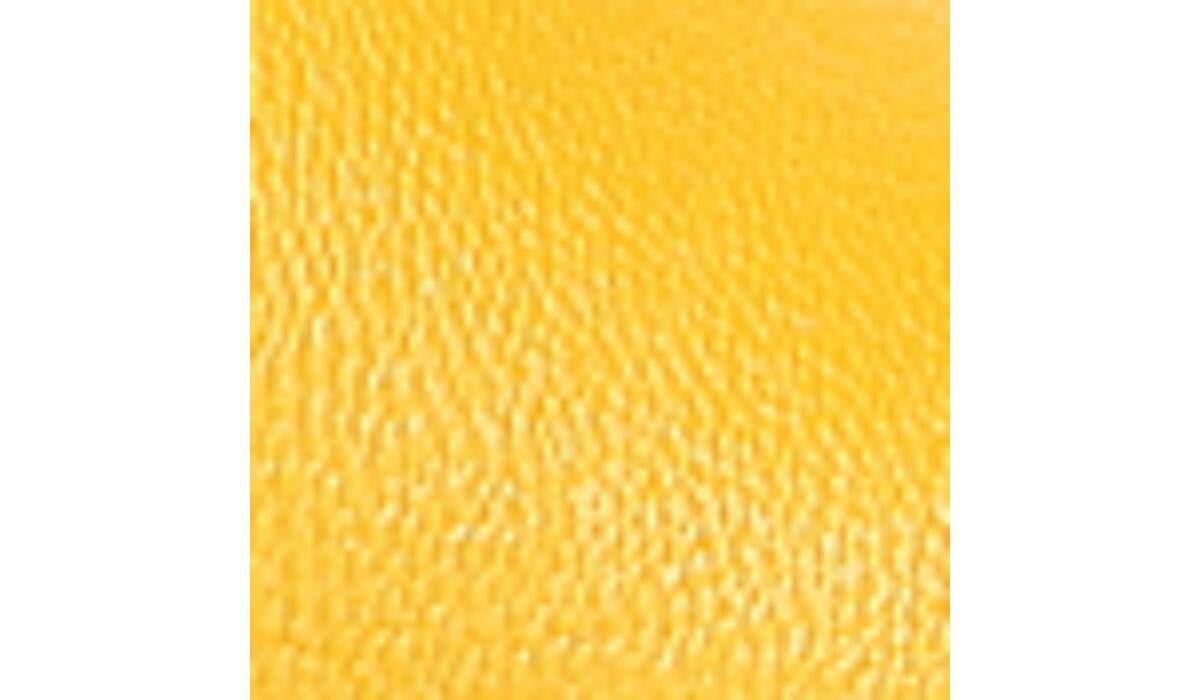 Franco Clemens Espadrille Wedge Sandal - Summer Yellow Leather