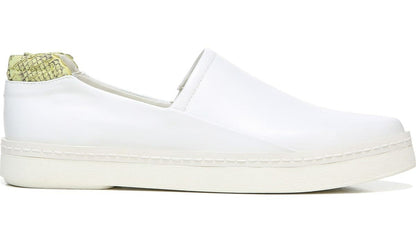Franco Alma Slip On Sneaker - White Leather