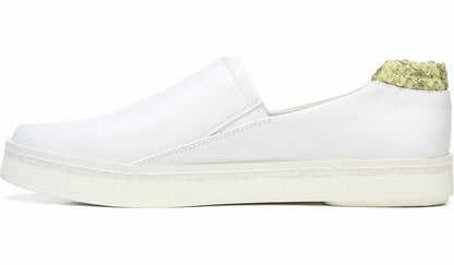 Franco Alma Slip On Sneaker - White Leather