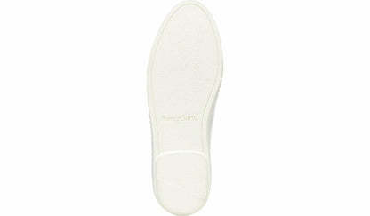 Franco Alma Slip On Sneaker - White Leather