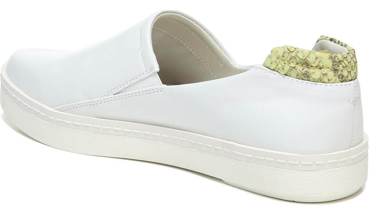 Franco Alma Slip On Sneaker - White Leather