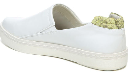 Franco Alma Slip On Sneaker - White Leather