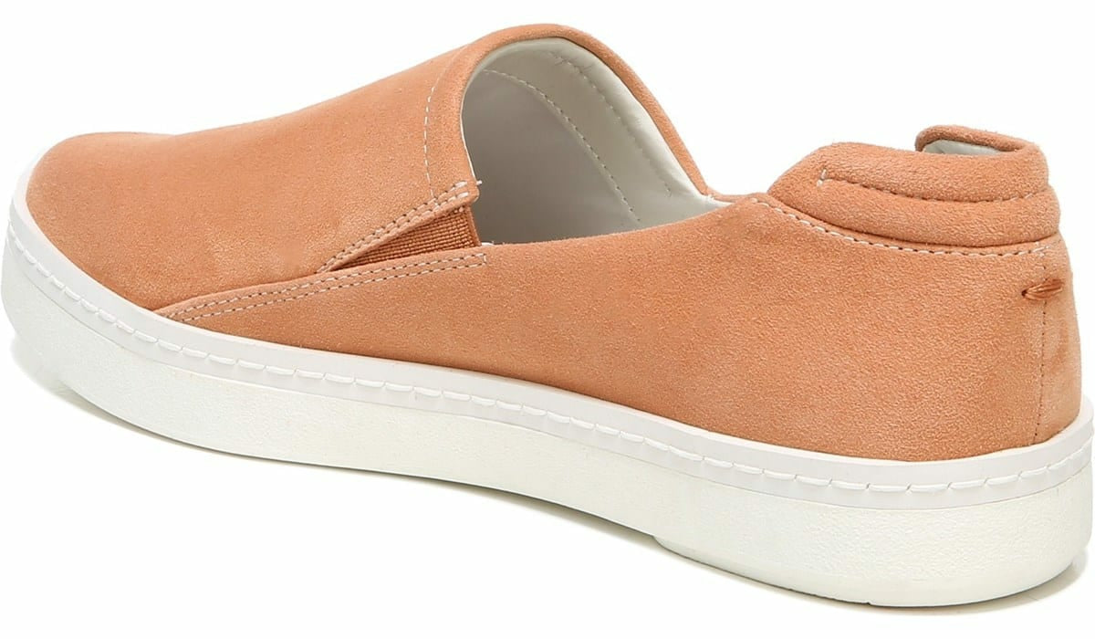 Franco Alma Slip On Sneaker - Desert Coral Suede