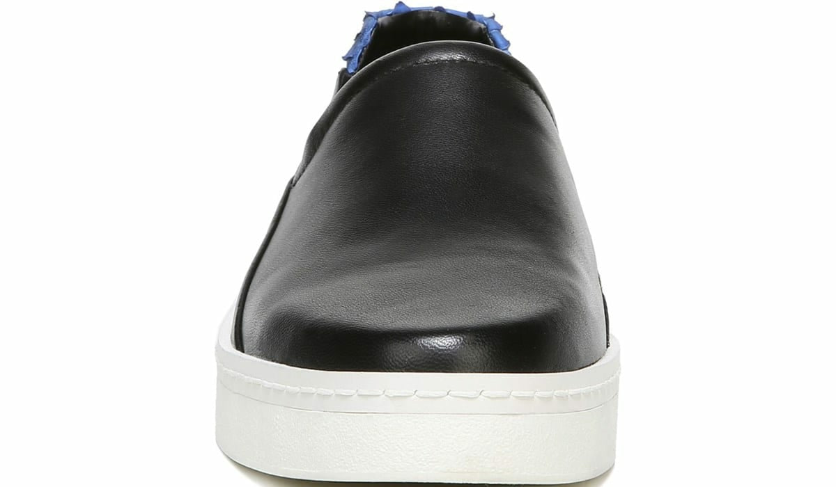 Franco Alma Slip On Sneaker - Black Leather