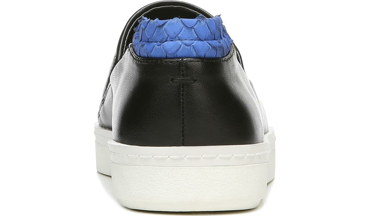 Franco Alma Slip On Sneaker - Black Leather