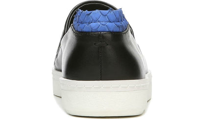 Franco Alma Slip On Sneaker - Black Leather