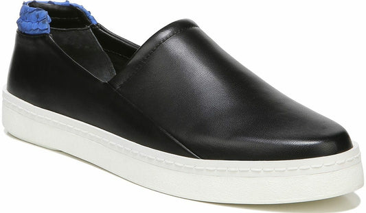 Franco Alma Slip On Sneaker - Black Leather