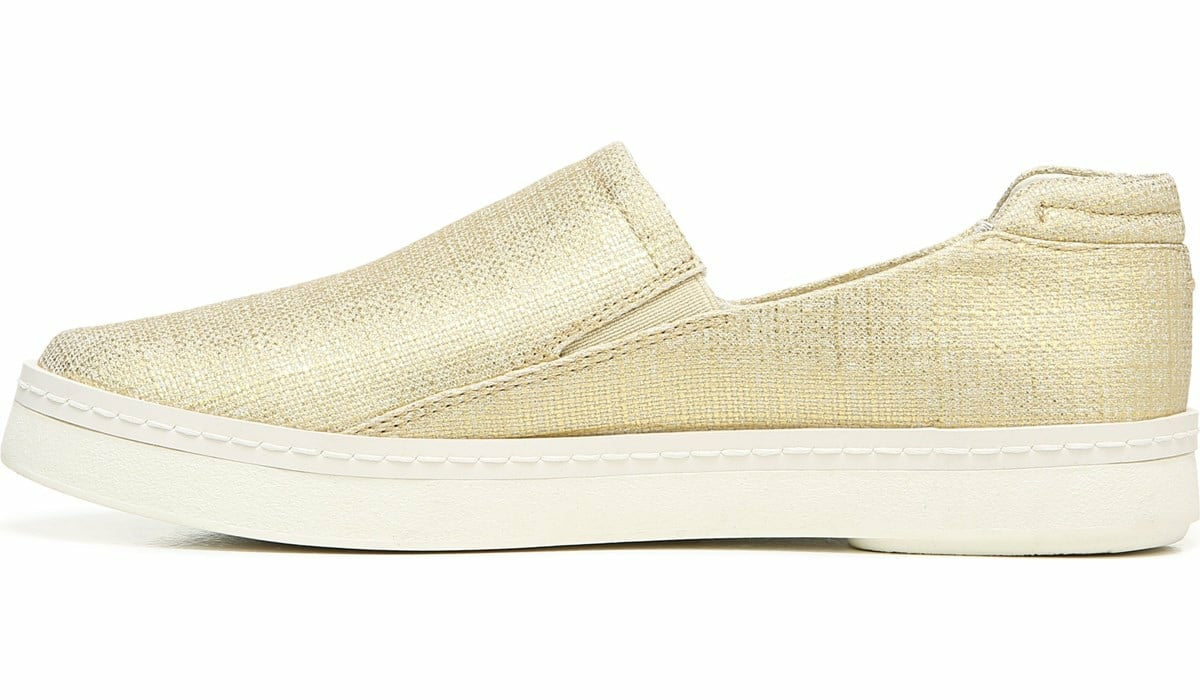 Franco Alma Slip On Sneaker - Gold Fabric
