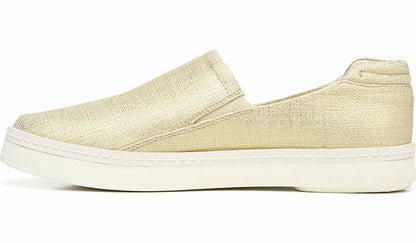 Franco Alma Slip On Sneaker - Gold Fabric