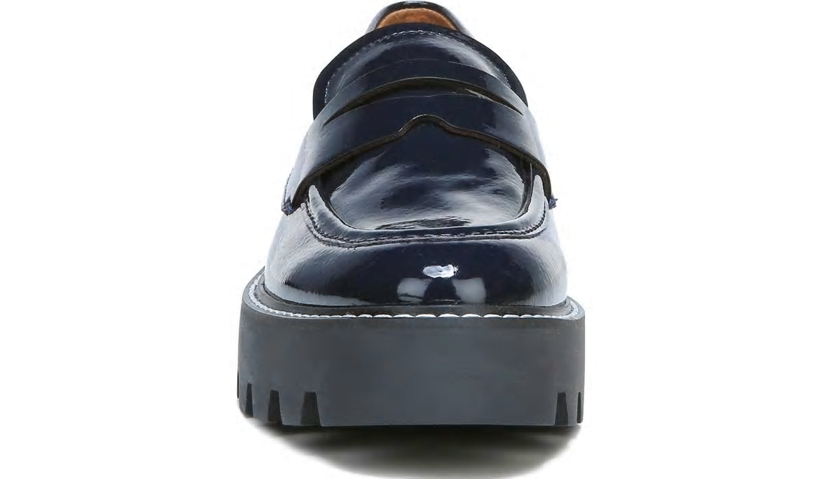 Franco Balin Platform Loafer - Midnight Patent Leather