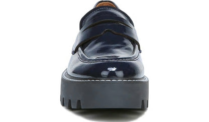 Franco Balin Platform Loafer - Midnight Patent Leather
