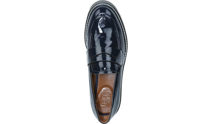 Franco Balin Platform Loafer - Midnight Patent Leather