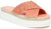 Vivid Coral Leather