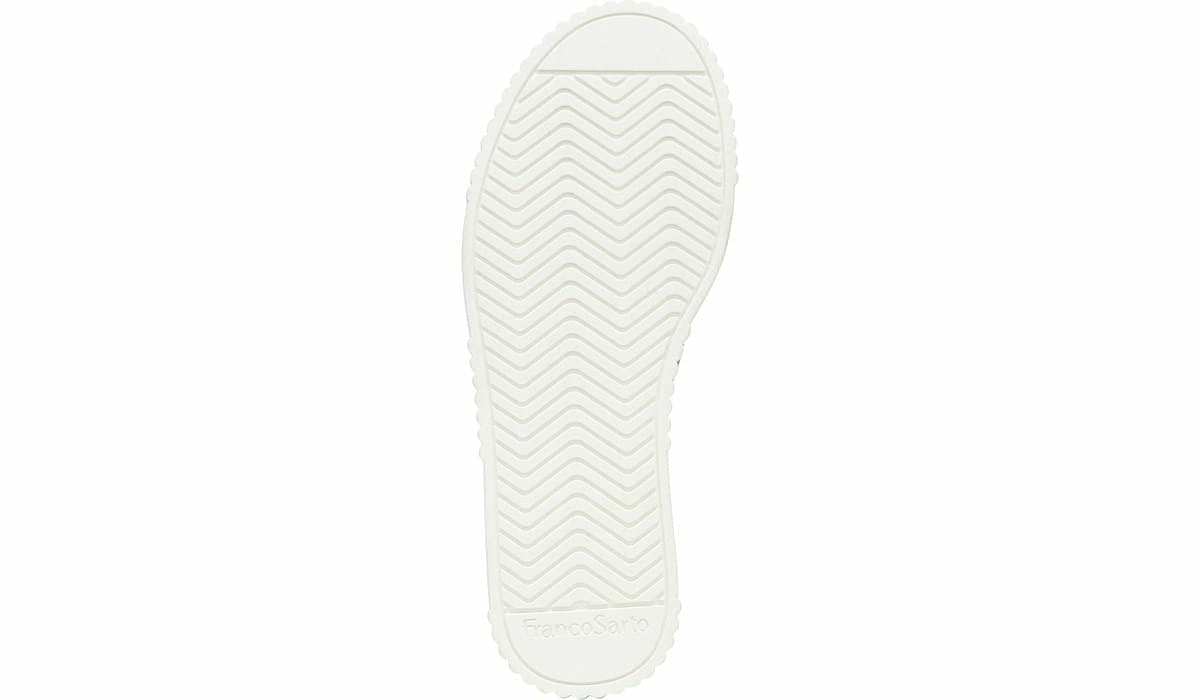 Franco Barb Platform Slide Sandal - Citron Leather