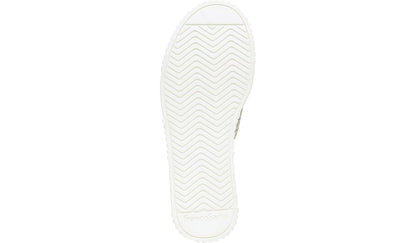 Franco Barb Platform Slide Sandal - Natural Leather
