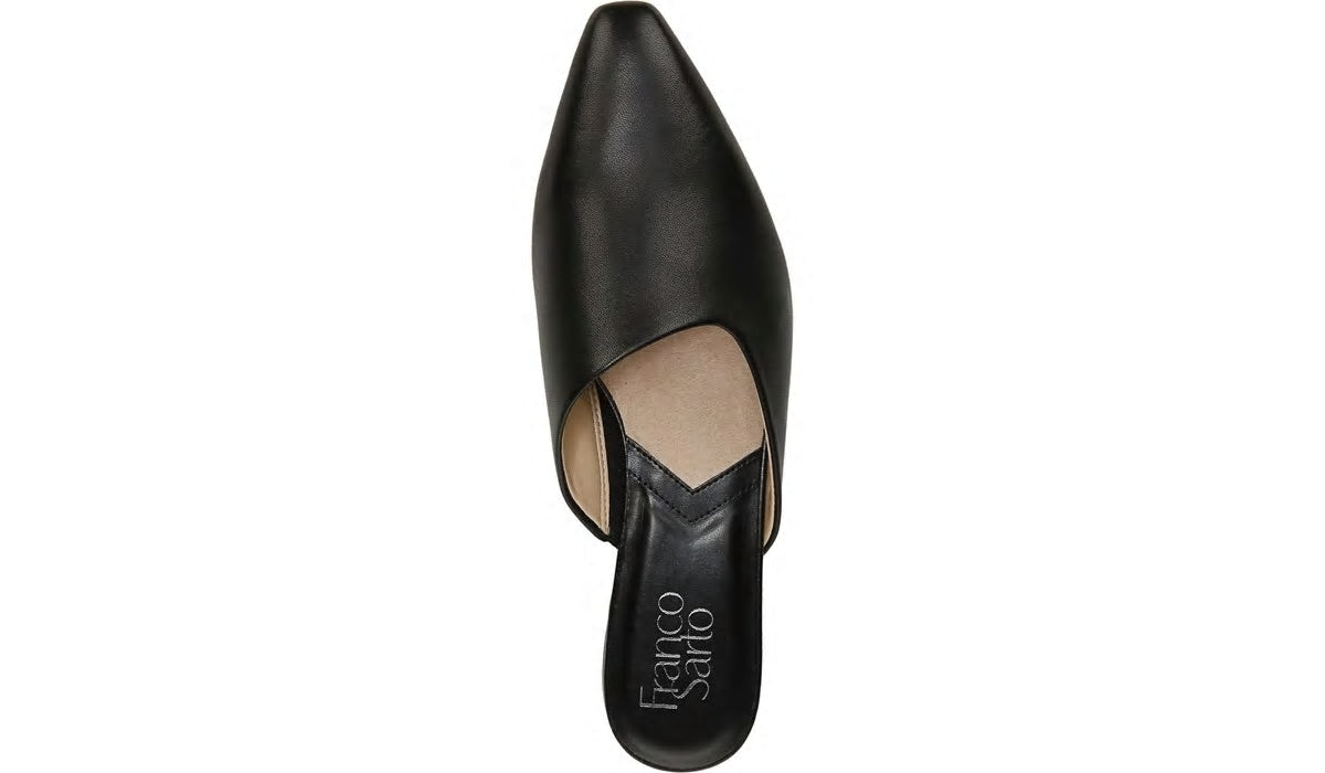 Franco Bridget 2 Mule - Black Leather