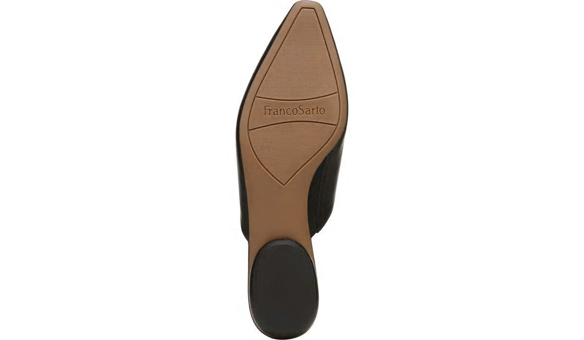 Franco Bridget 2 Mule - Black Leather