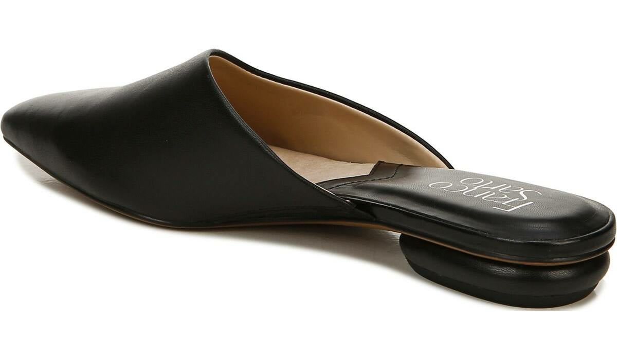 Franco Bridget 2 Mule - Black Leather