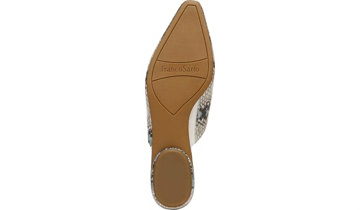 Franco Bridget 2 Mule - Blue Leather