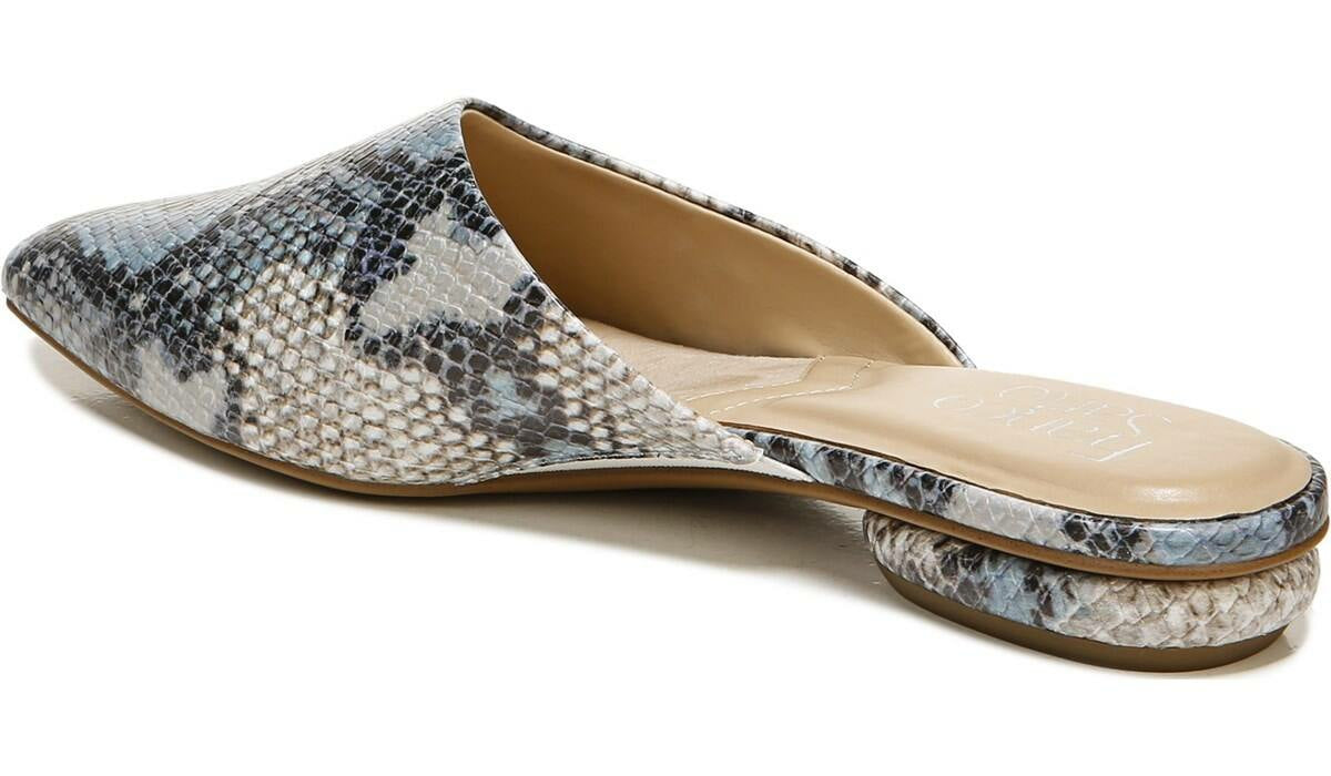 Franco Bridget 2 Mule - Blue Leather