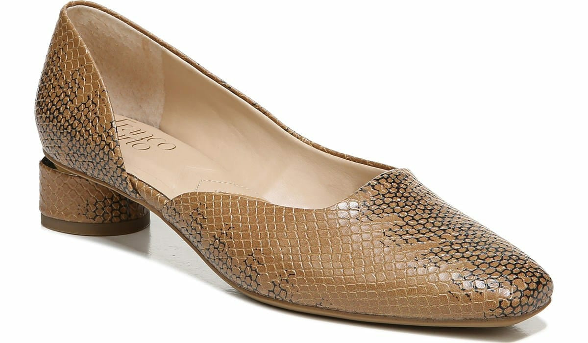 Franco Citrus Pump - Beige Faux Leather