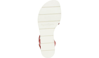 Franco Daven Gladiator Sandal - Coral Faux Leather