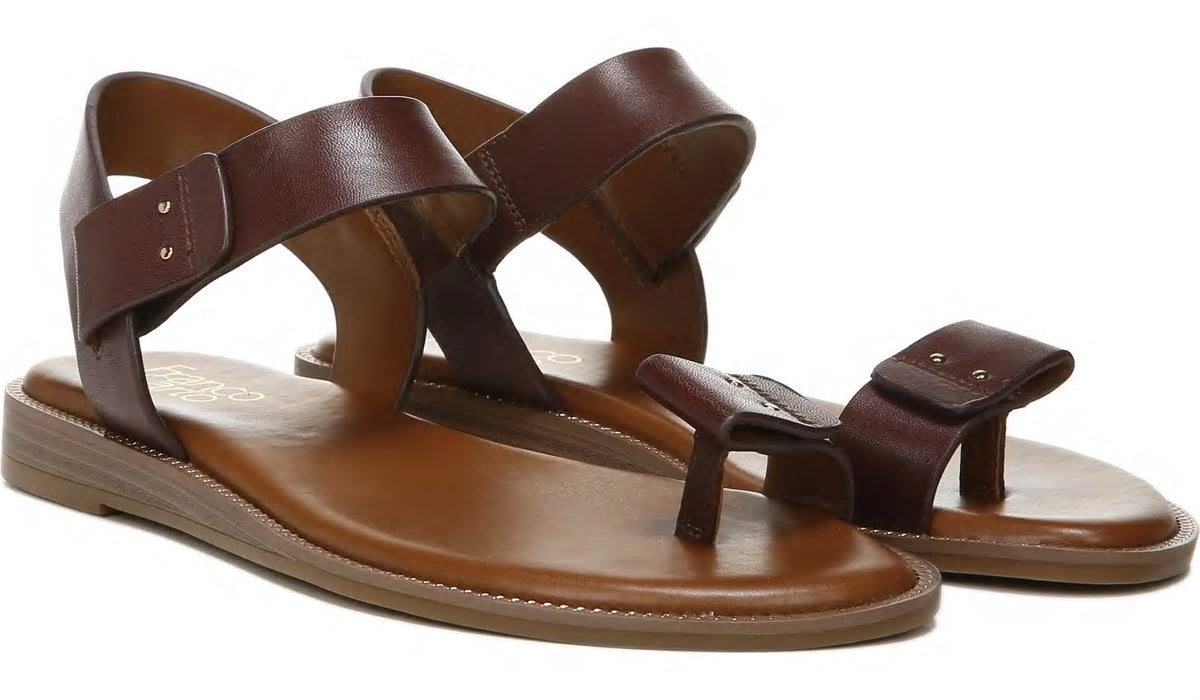 Franco Geranio Sandal - Dark Brown Leather