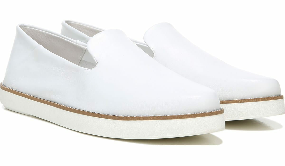 Franco Iconic Slip On - White Leather