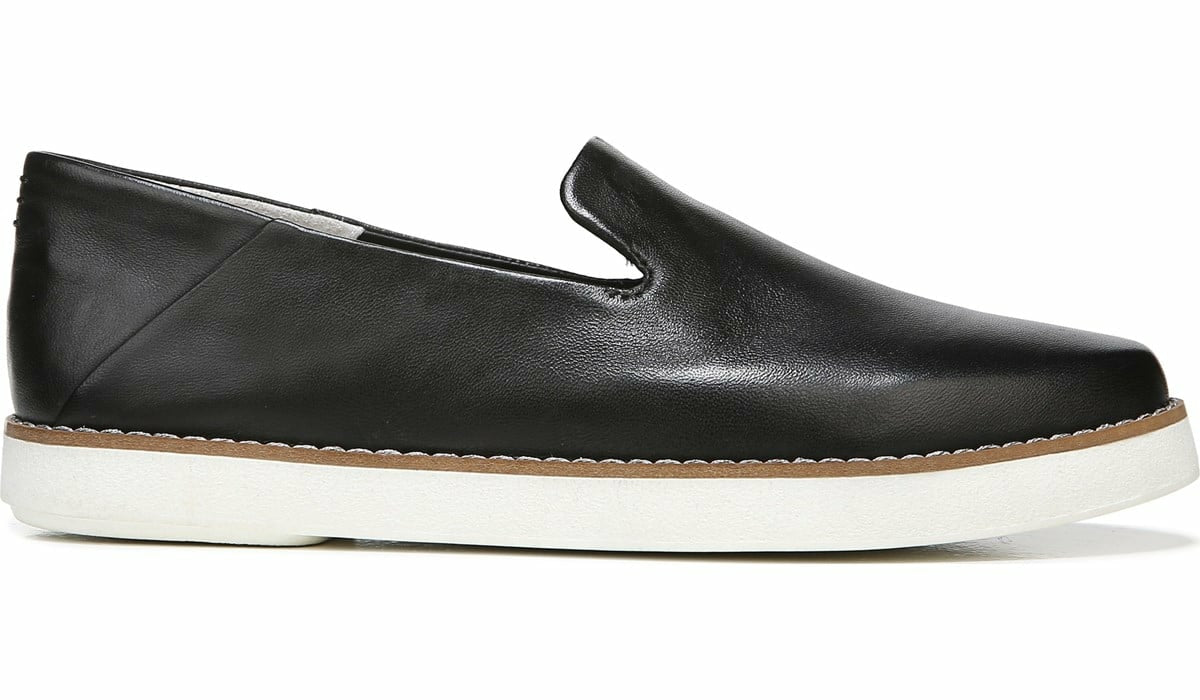 Franco Iconic Slip On - Black Leather