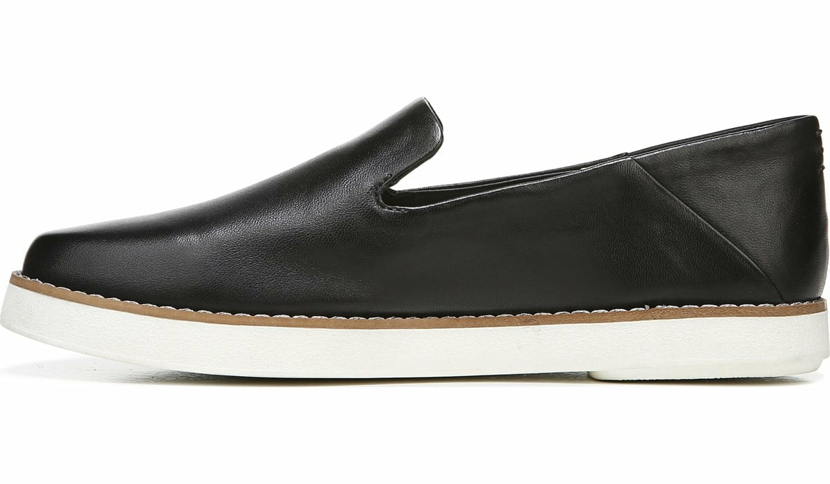 Franco Iconic Slip On - Black Leather