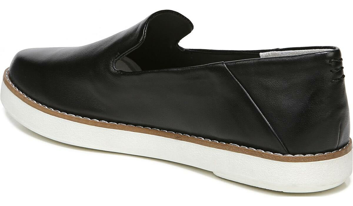 Franco Iconic Slip On - Black Leather