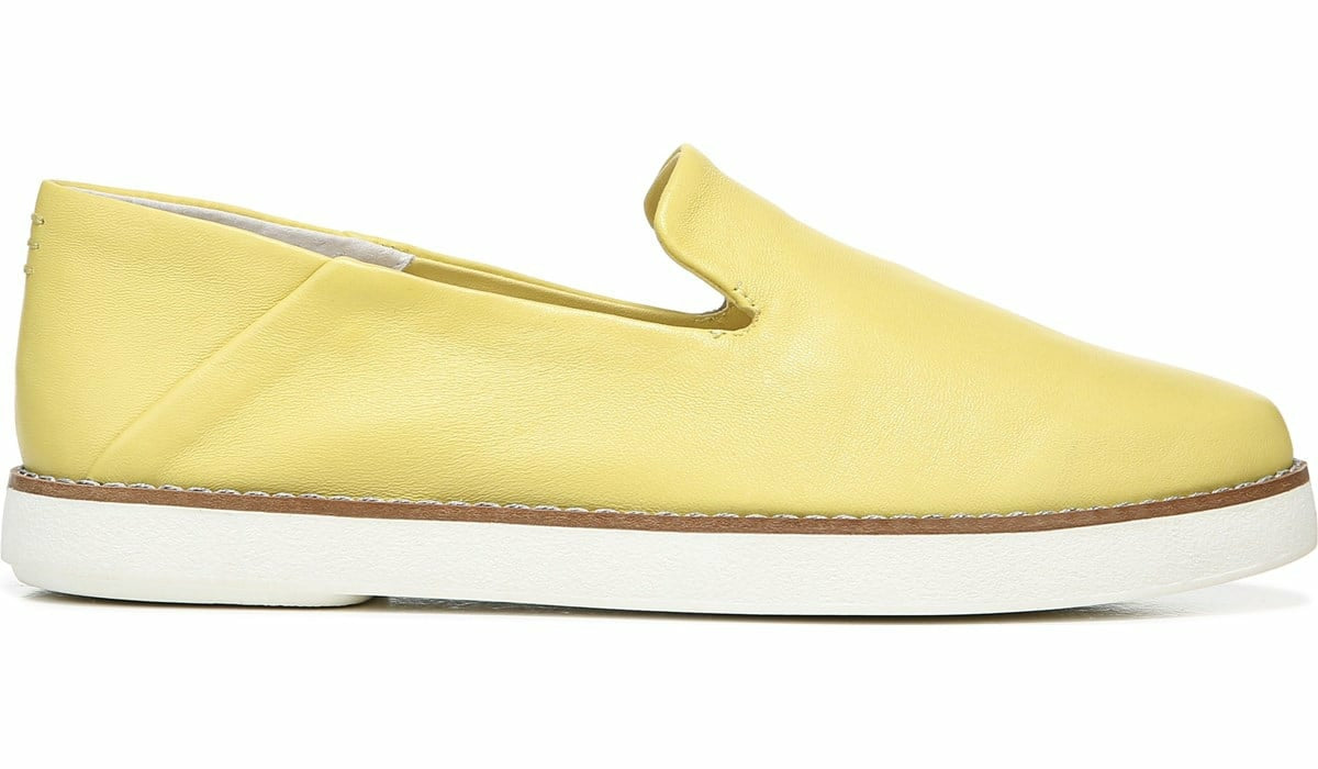Franco Iconic Slip On - Light Yellow Leather