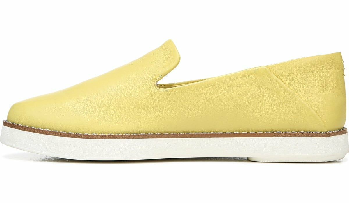 Franco Iconic Slip On - Light Yellow Leather