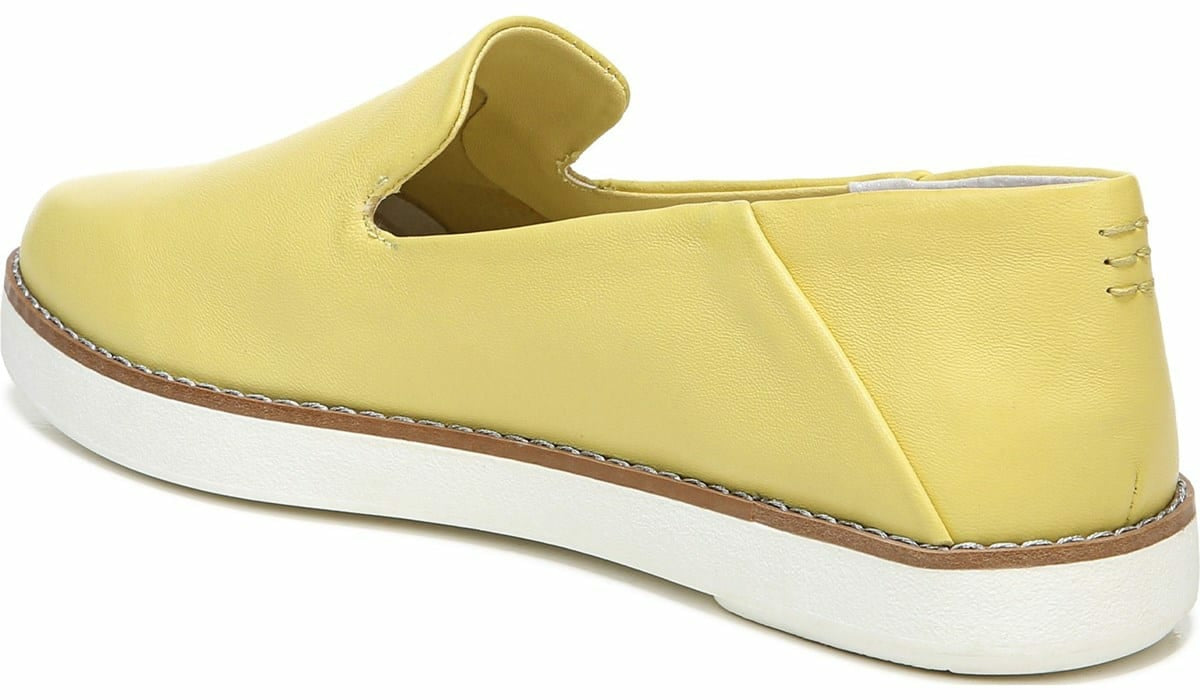 Franco Iconic Slip On - Light Yellow Leather