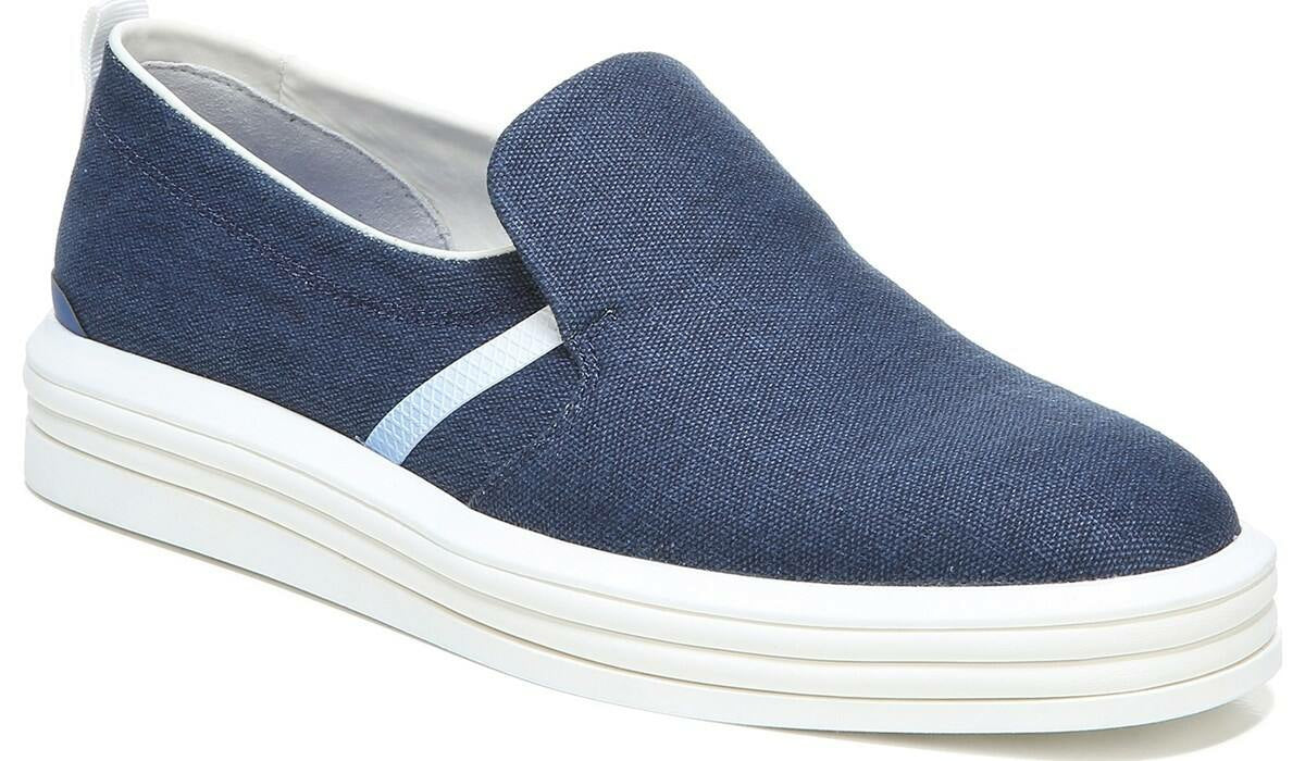 Franco Maldives Slip On Sneaker - French Navy Leather