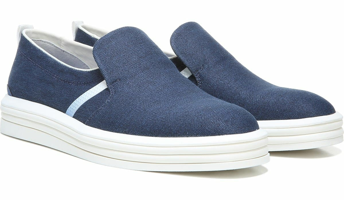 Franco Maldives Slip On Sneaker - French Navy Leather