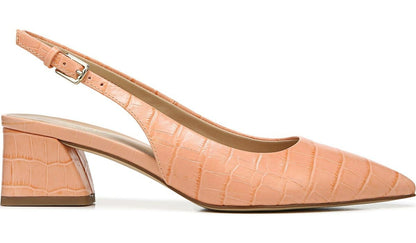 Franco Racer Slingback Pump - Peach Leather