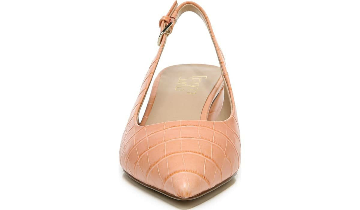 Franco Racer Slingback Pump - Peach Leather