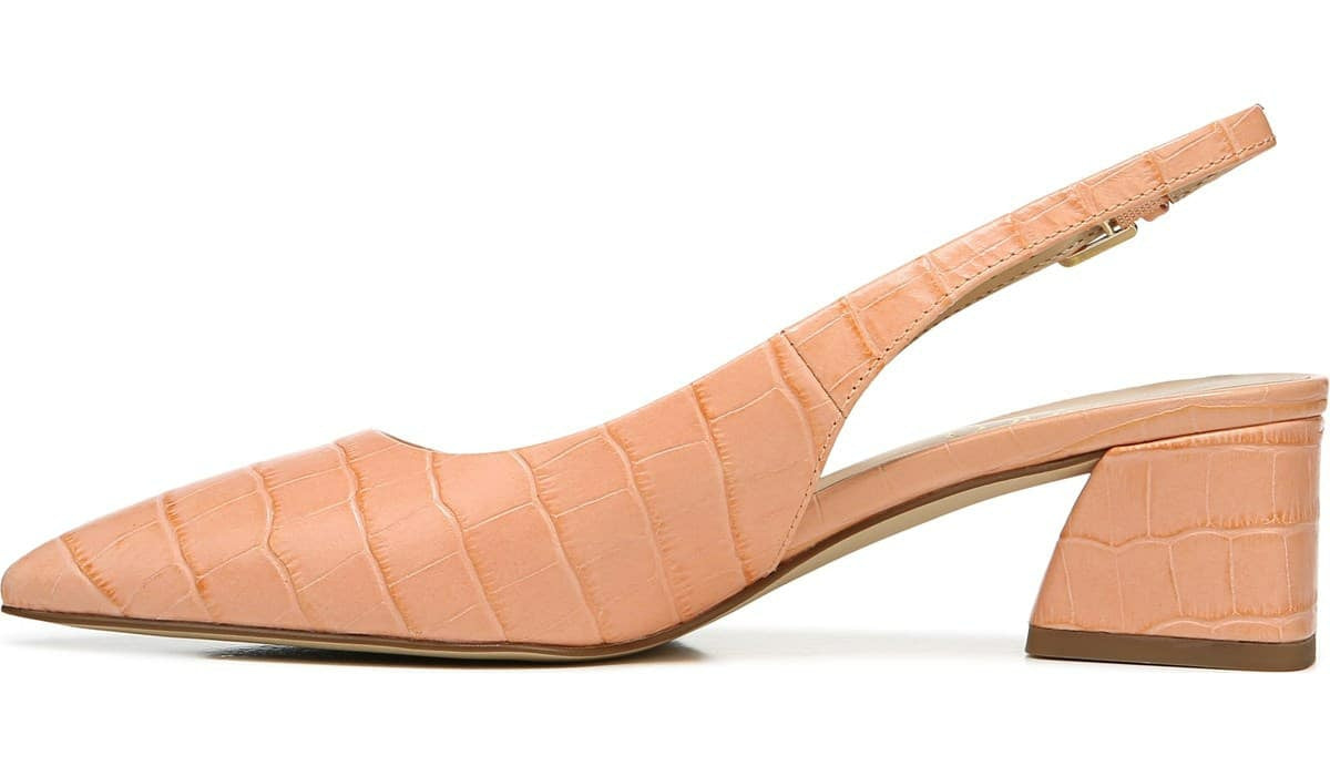 Franco Racer Slingback Pump - Peach Leather