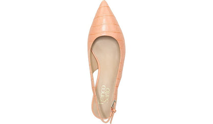 Franco Racer Slingback Pump - Peach Leather
