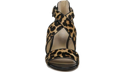 Franco Hazelle 2 Sandal - Leopard Print Calf Hair