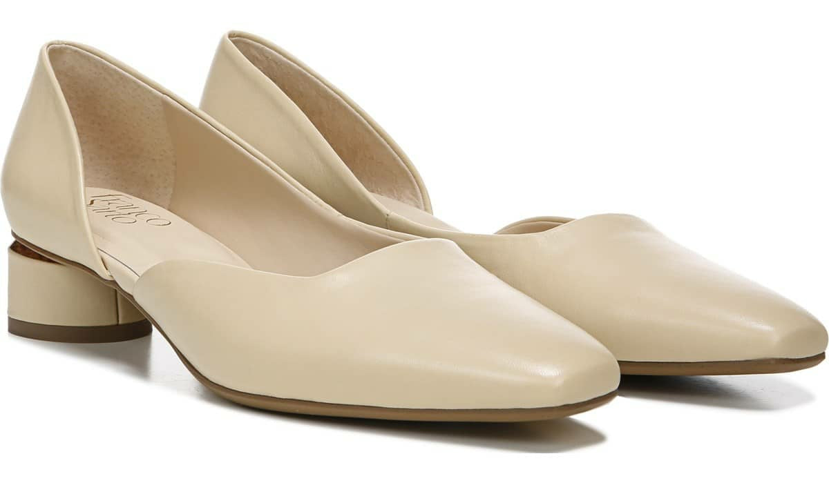 Franco Citrus Pump - Beige Leather
