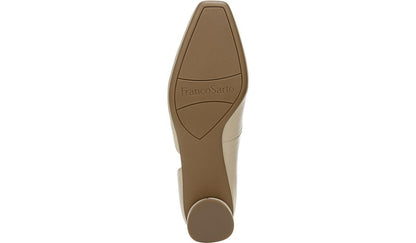 Franco Citrus Pump - Beige Leather