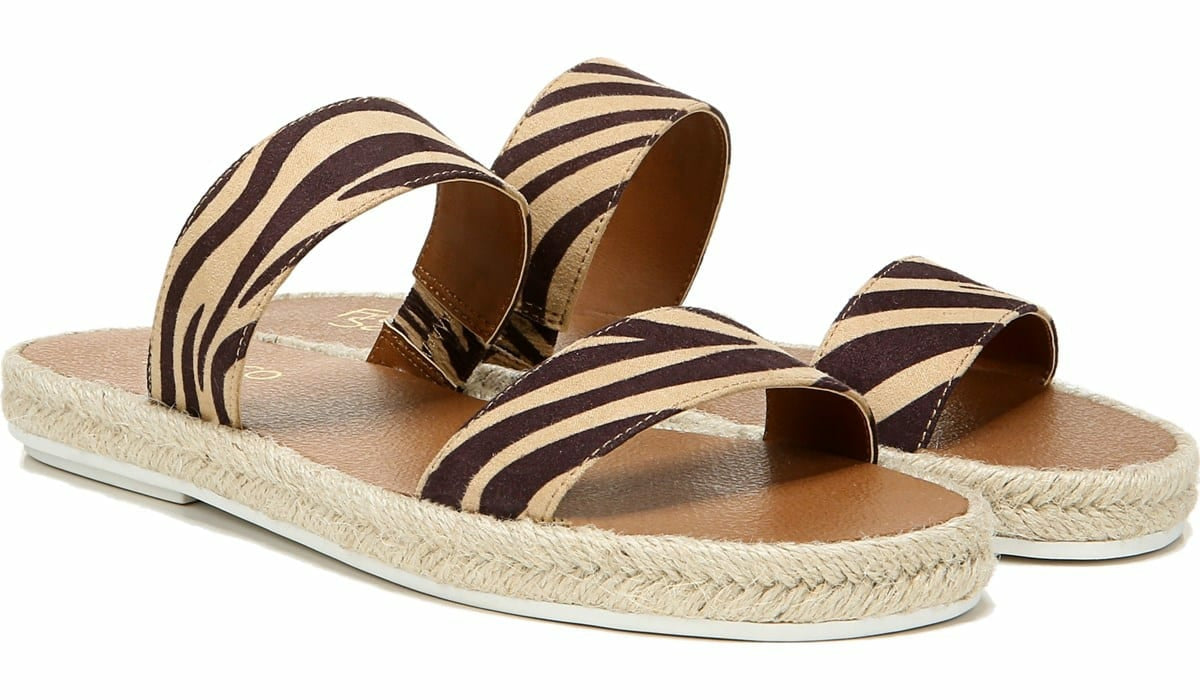 Franco Posie Espadrille Slide Sandal - New Nude