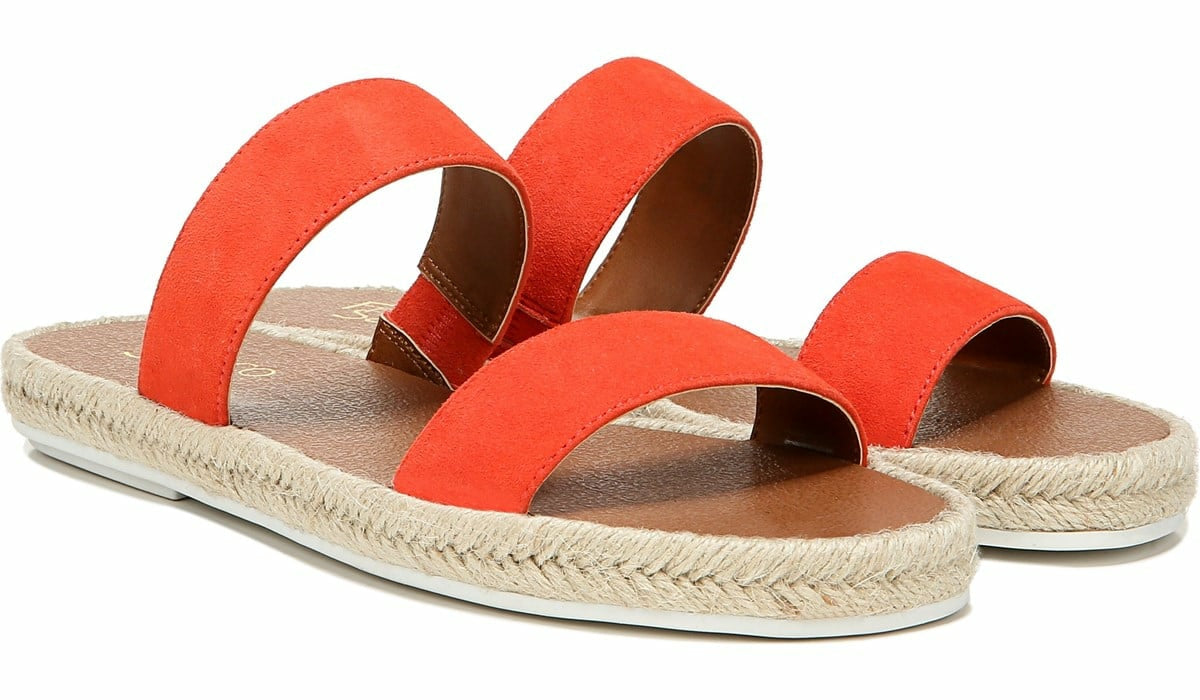 Franco Posie Espadrille Slide Sandal - Tangelo