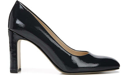 Franco Gianna Pump - Midnight Faux Leather