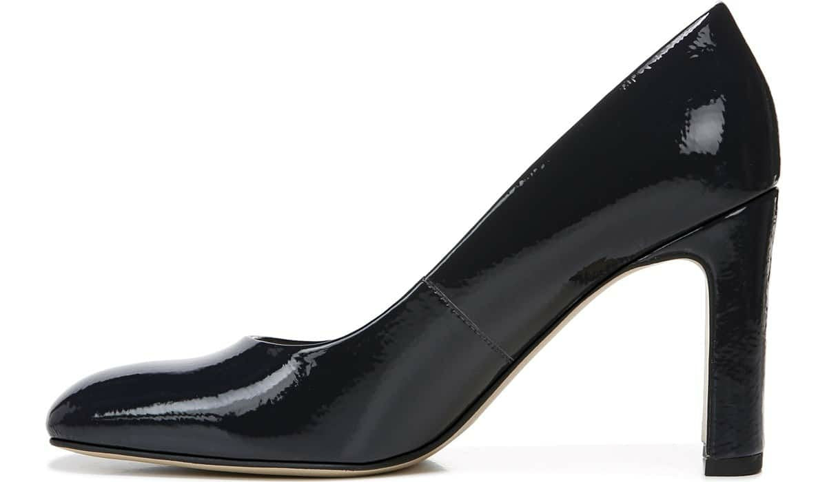Franco Gianna Pump - Midnight Faux Leather
