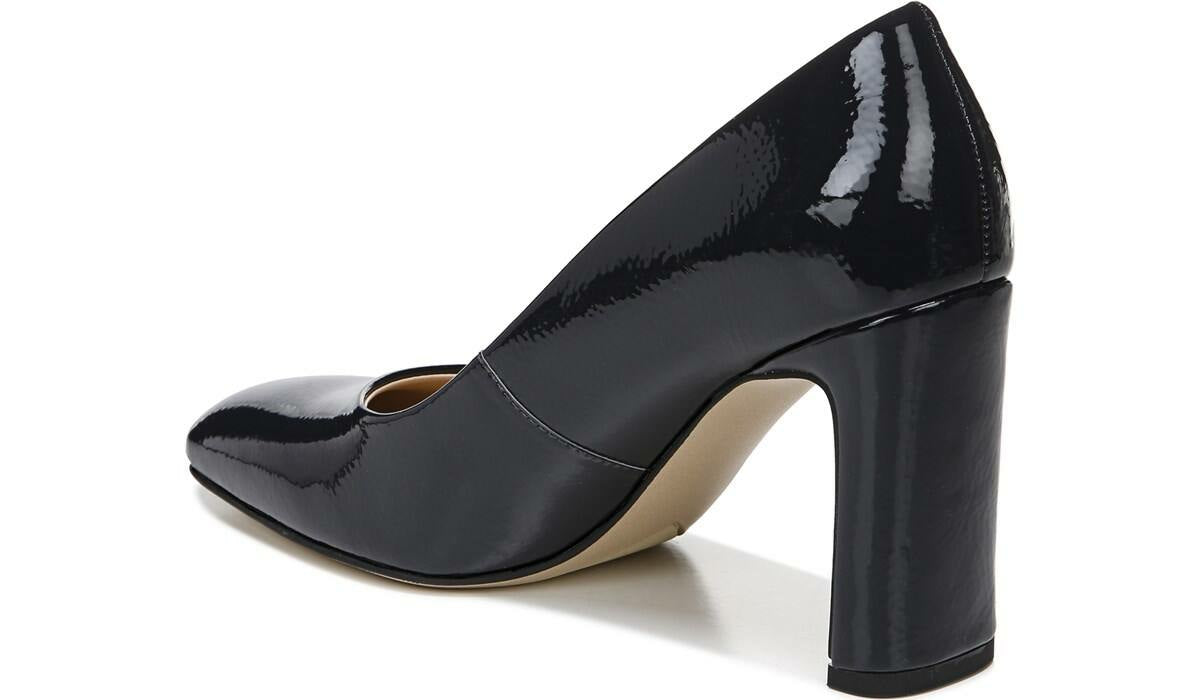 Franco Gianna Pump - Midnight Faux Leather